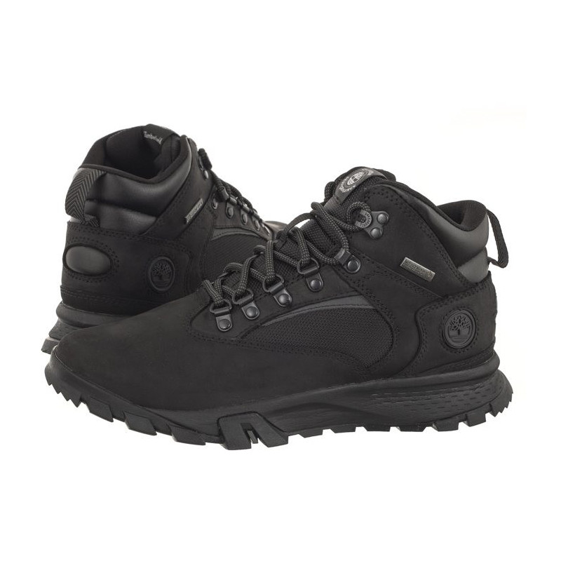 Timberland Mt Lincoln Gtx Mid Hiker Blackout Full Grain 0A61NM 015 (TI129-a) apavi