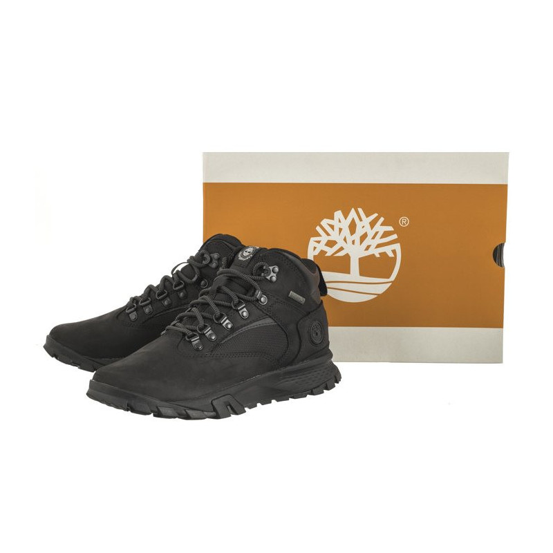 Timberland Mt Lincoln Gtx Mid Hiker Blackout Full Grain 0A61NM 015 (TI129-a) apavi