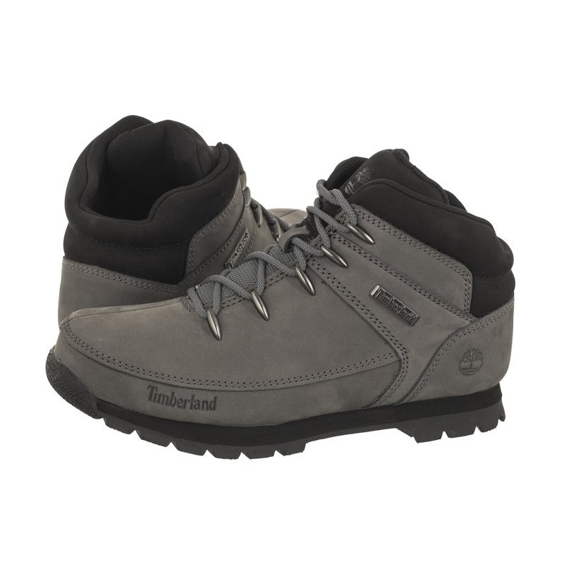 Timberland Euro Sprint Mid Haker Medium Grey Nubuck 0A63P1 033 (TI127-a) batai