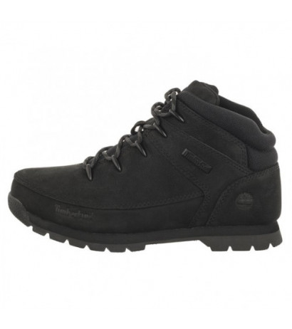 Timberland Euro Sprint Mid HIker Black Nubuck 0A2DP7 001 (TI132-a) kurpes