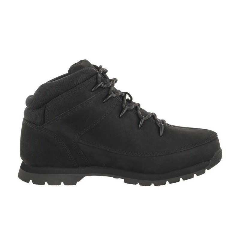 Timberland Euro Sprint Mid HIker Black Nubuck 0A2DP7 001 (TI132-a) kurpes