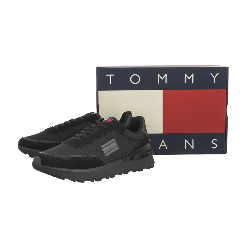 Tommy Hilfiger Tjm Technical Runner Ess Black EM0EM01265 BDS (TH960-a) sportiniai bateliai