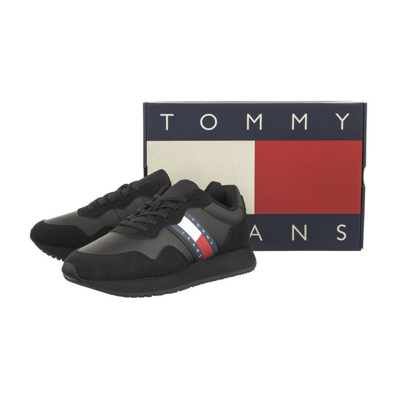 Tommy Hilfiger Tjm Modern Runner Black EM0EM01316 BDS (TH954-a) sporta apavi