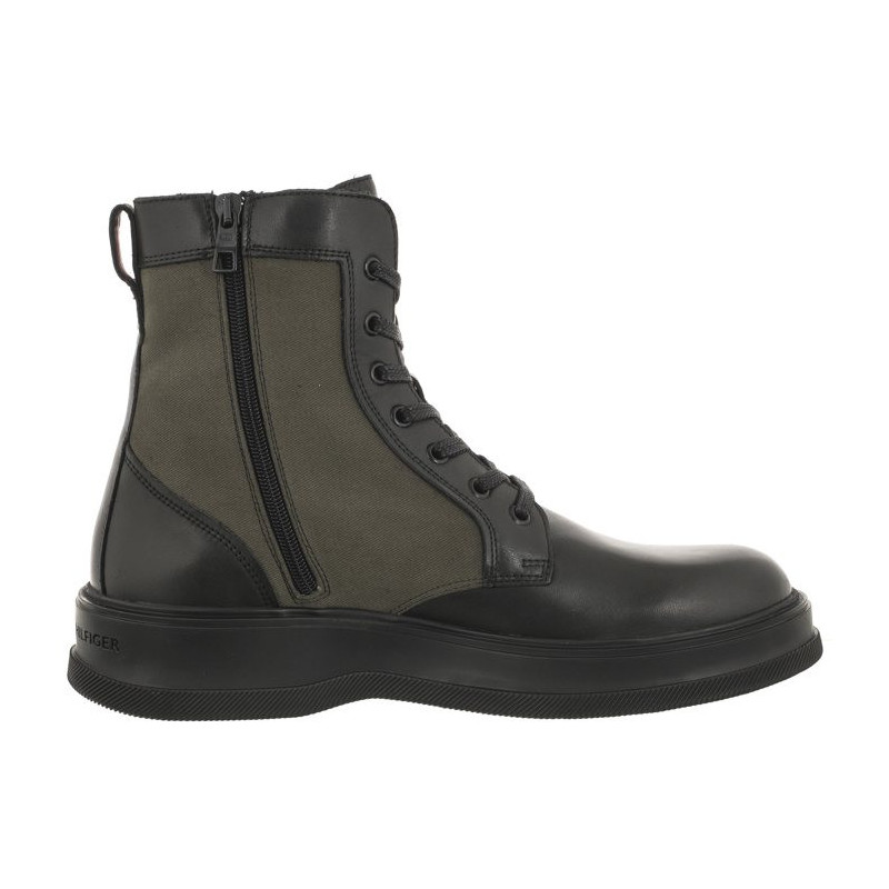 Tommy Hilfiger TH Everyday Core Mix Boot Black FM0FM04908 BDS (TH956-a) boots