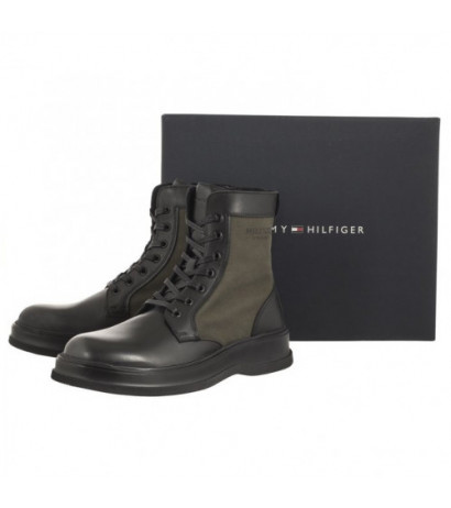 Tommy Hilfiger TH Everyday Core Mix Boot Black FM0FM04908 BDS (TH956-a) boots