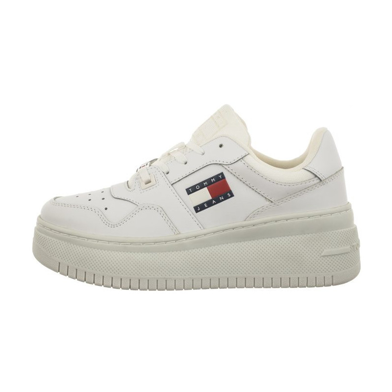 Tommy Hilfiger Tjw Retro Basket Flatform Ess White EN0EN02506 YBS (TH953-a) sportiniai bateliai