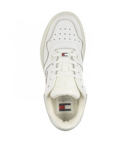 Tommy Hilfiger Tjw Retro Basket Flatform Ess White EN0EN02506 YBS (TH953-a) sporta apavi