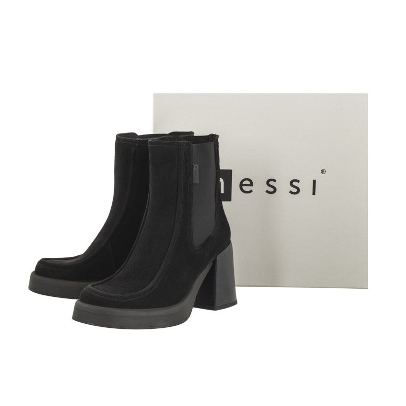 Nessi Czarne 23520 (NE350-a) shoes