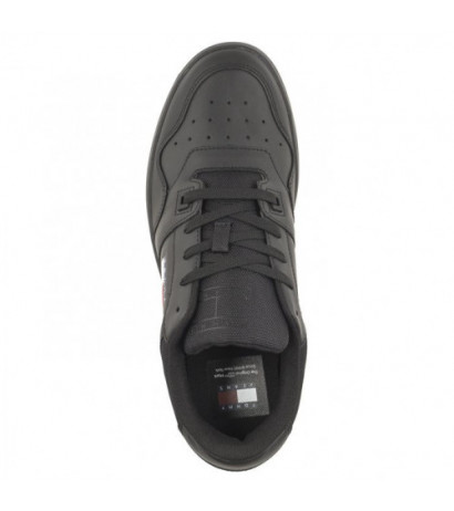 Tommy Hilfiger Tjm Retro Basket Ess Black EM0EM01395 BDS (TH955-a) sports shoes