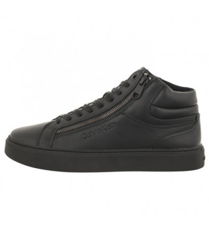 Calvin Klein High Top Lace Up W/Zip Rubb Triple Black HM0HM01269 0GJ (CK401-a) spordijalatsid