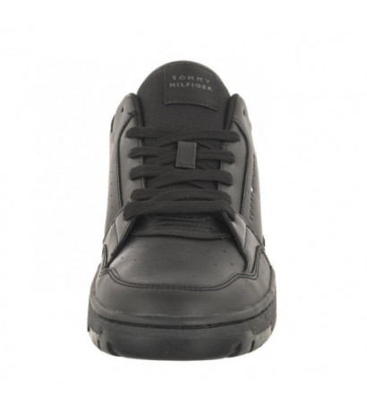 Tommy Hilfiger TH Basket Core Leather Ess Black FM0FM05040 BDS  (TH959-a) sporta apavi