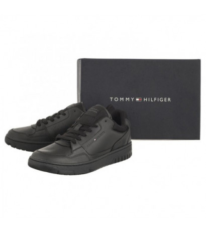 Tommy Hilfiger TH Basket Core Leather Ess Black FM0FM05040 BDS  (TH959-a) sportiniai bateliai