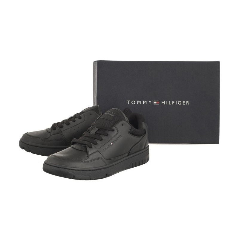 Tommy Hilfiger TH Basket Core Leather Ess Black FM0FM05040 BDS  (TH959-a) sportiniai bateliai