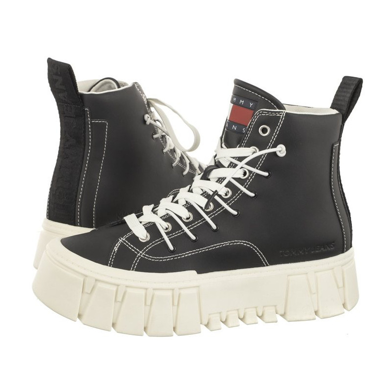 Tommy Hilfiger Tjw Platform Mc Black EN0EN02498 BDS (TH957-a) kurpes