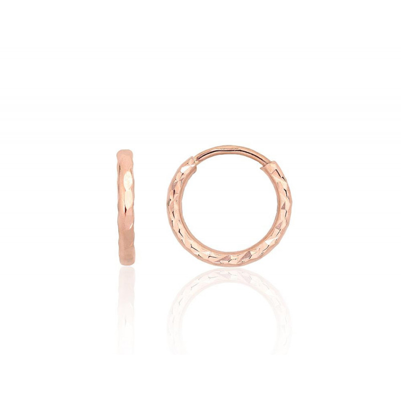 Gold rings-earrings 1201659(Au-R), Red Gold 585°