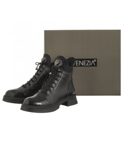 Venezia Czarne 126001 0721 Black (VE746-a) shoes