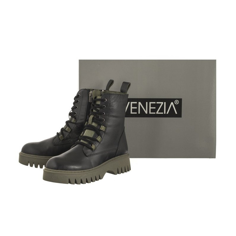 Venezia Czarne 0263004 1407 Black (VE747-a) batai