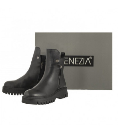 Venezia Czarne 0263005 1200 Black (VE749-a) batai