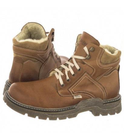 Helios Brązowe 816 084 (HE6-b) boots