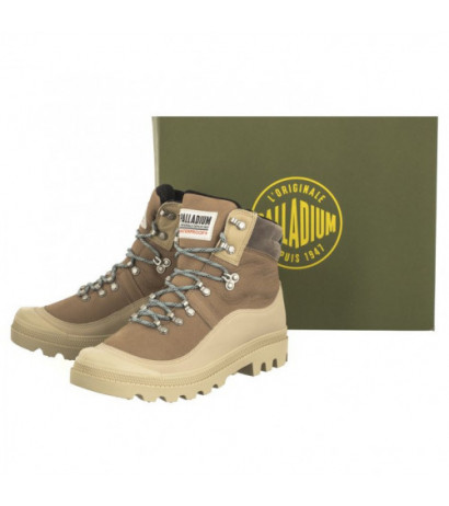 Palladium Pallabrousse Hkr Wp+ Nude Brown 98840-254-M (PA126-a) boots