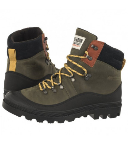 Palladium Pallabrousse Hkr Wp+ Olive Night 08840-325-M (PA125-a) saapad