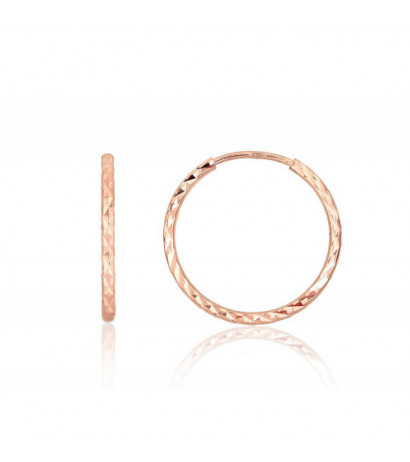 Gold rings-earrings 1201662(Au-R), Red Gold 585°