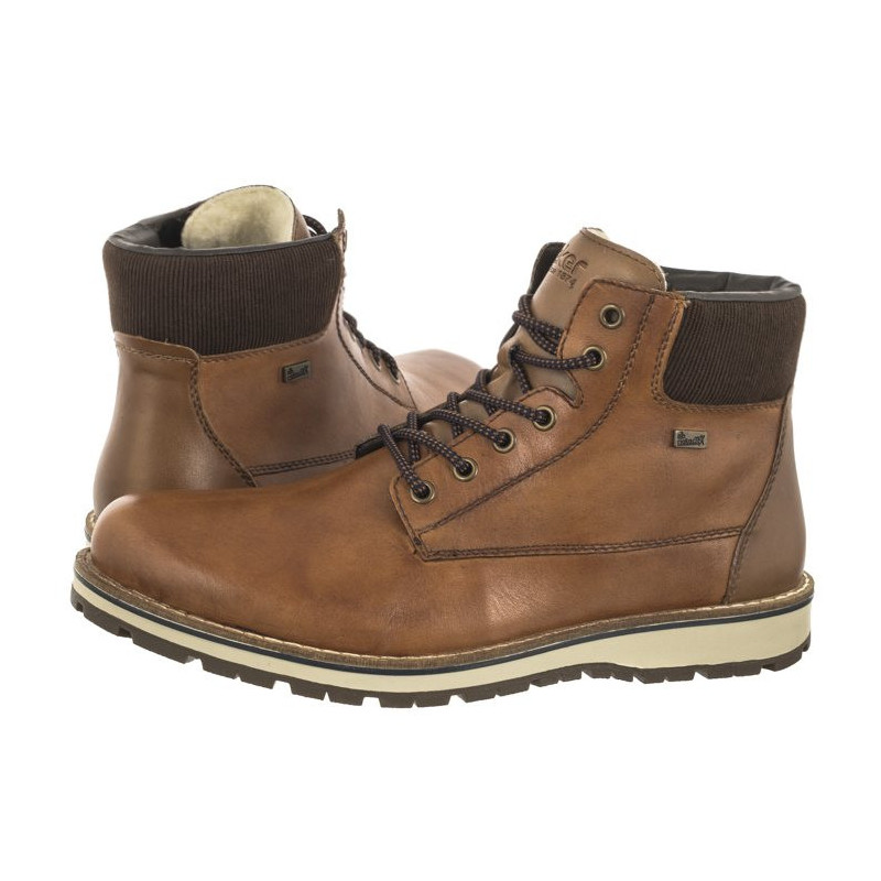 Rieker Brązowe 38405-24 Brown (RI146-a) apavi