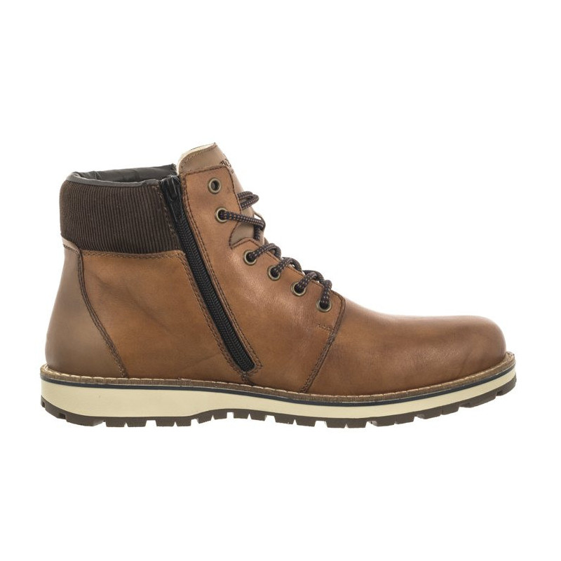 Rieker Brązowe 38405-24 Brown (RI146-a) žygio batai