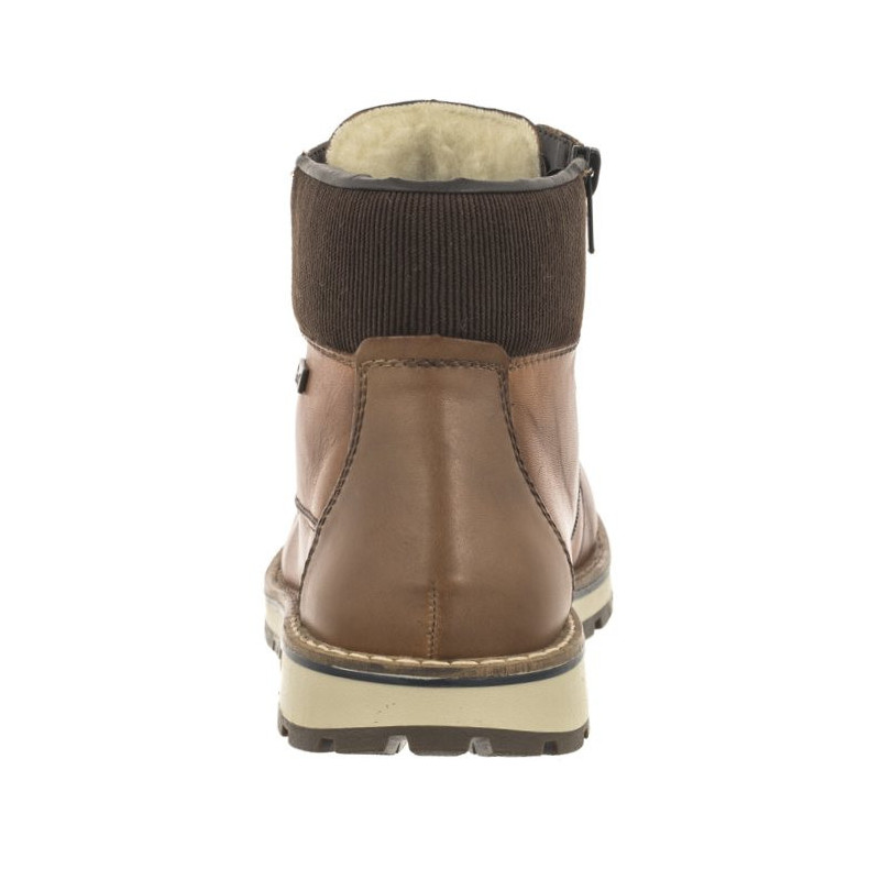 Rieker Brązowe 38405-24 Brown (RI146-a) žygio batai