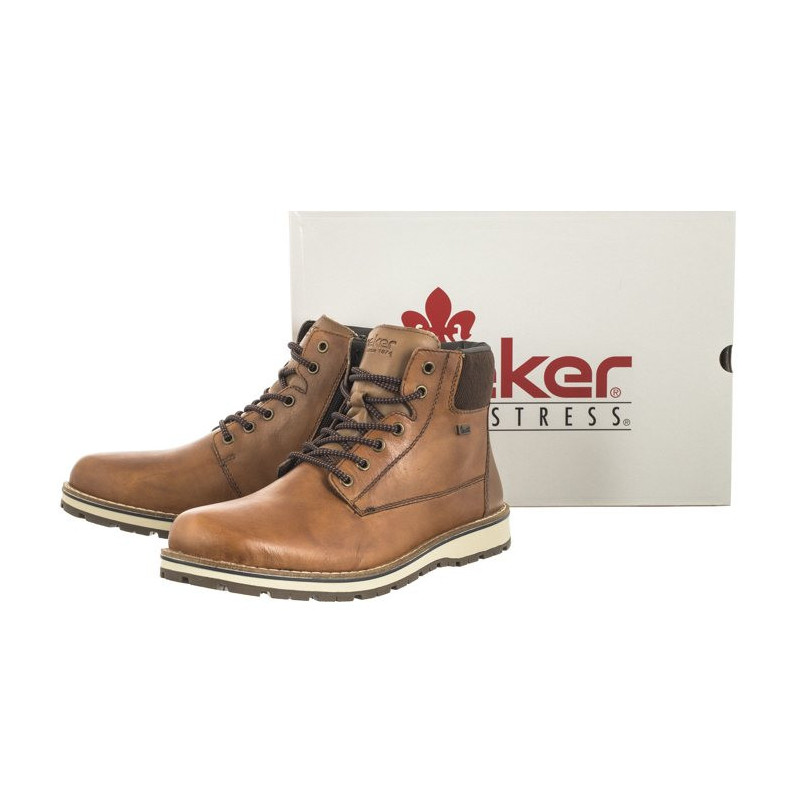 Rieker Brązowe 38405-24 Brown (RI146-a) apavi