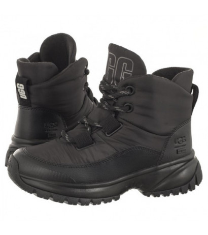 UGG W Yose Puffer Lace 1143844 BLK (UA93-a) batai