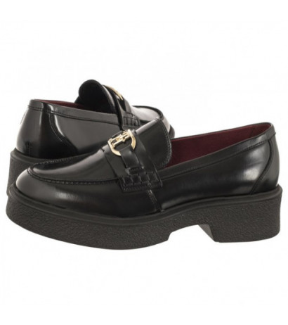 Tommy Hilfiger TH Hardware Loafer Black FW0FW07329 BDS (TH972-a) batai