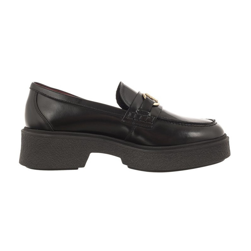 Tommy Hilfiger TH Hardware Loafer Black FW0FW07329 BDS (TH972-a) kurpes