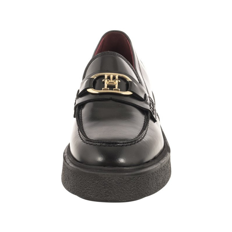 Tommy Hilfiger TH Hardware Loafer Black FW0FW07329 BDS (TH972-a) kurpes