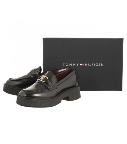 Tommy Hilfiger TH Hardware Loafer Black FW0FW07329 BDS (TH972-a) kurpes