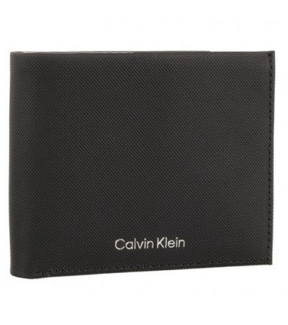 Calvin Klein CK Must Bifold 6Cc W/Coin Black Pique K50K511381 BEH (CK409-a) käekott