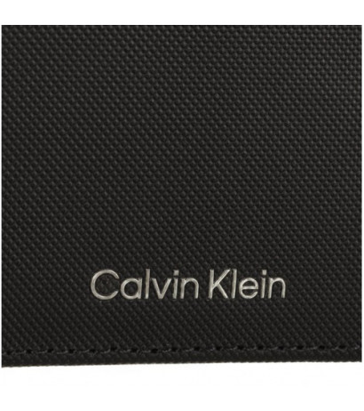 Calvin Klein CK Must Bifold 6Cc W/Coin Black Pique K50K511381 BEH (CK409-a) käekott