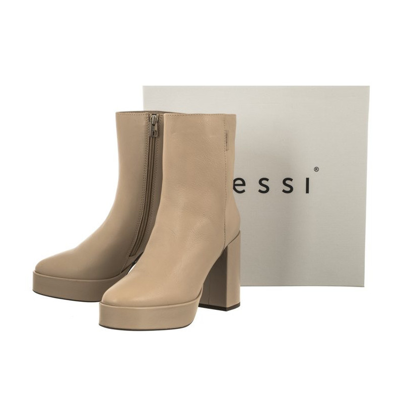 Nessi Beżowe 23521 122 (NE341-b) shoes