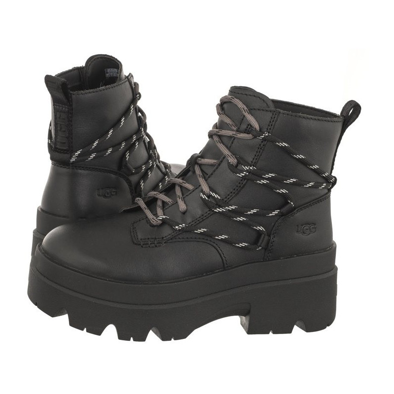 UGG W Brisbane Lace Up 1149650 BLK (UA97-a) kurpes