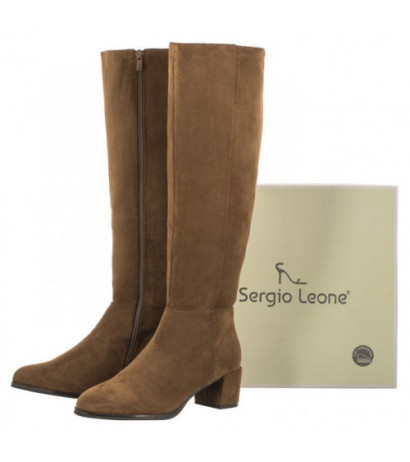 Sergio Leone Brązowe KZ 273 Mic (SL371-d) shoes