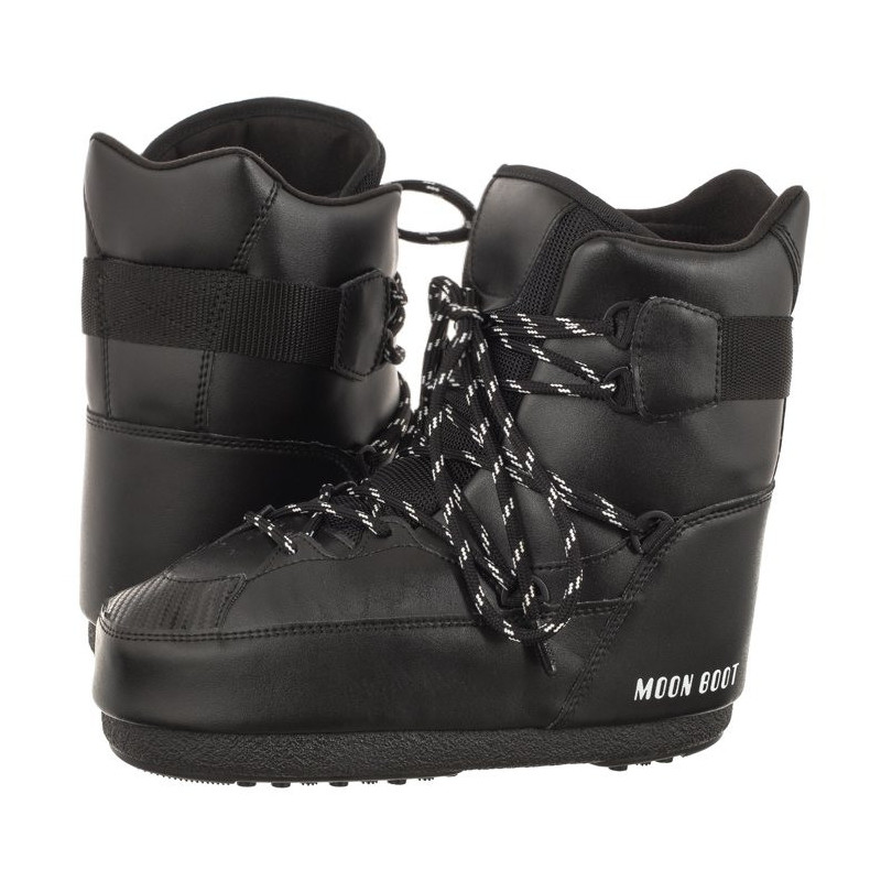 Moon Boot Moon Boot Sneaker Mid Black 14028200001 (MB62-a) batai