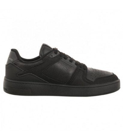 Calvin Klein Basket Cupsole Low Lth Ml Fad Triple Black YM0YM00884 0GT (CK417-a) sporta apavi