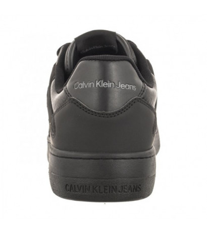 Calvin Klein Basket Cupsole Low Lth Ml Fad Triple Black YM0YM00884 0GT (CK417-a) spordijalatsid