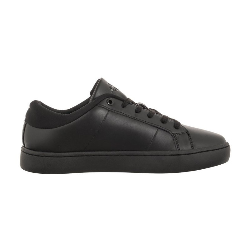 Calvin Klein Classic Cupsole Low Ml Lth Triple Black YM0YM00864 0GT (CK418-a) sporta apavi