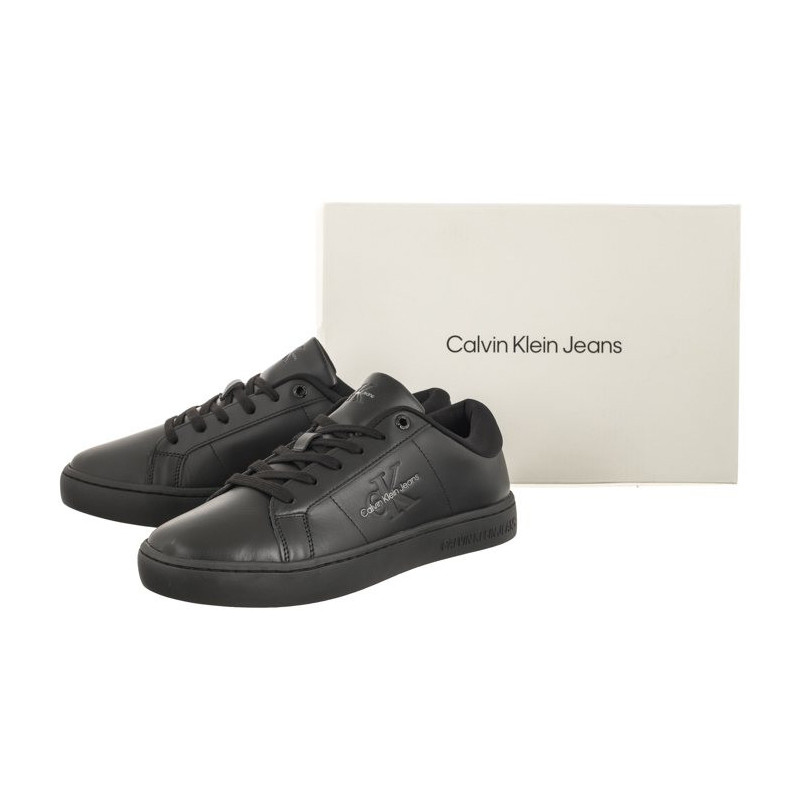 Calvin Klein Classic Cupsole Low Ml Lth Triple Black YM0YM00864 0GT (CK418-a) spordijalatsid