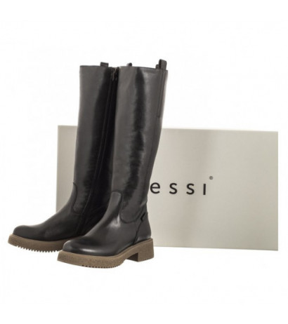 Nessi Czarne 23538 (NE348-b) boots