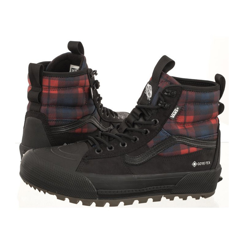 Vans Sk8-Hi Gore-Tex MTE-3 Tech Plaid Black/Red VN0A5I114581 (VA417-a) kingad