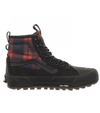 Vans Sk8-Hi Gore-Tex MTE-3 Tech Plaid Black/Red VN0A5I114581 (VA417-a) kingad