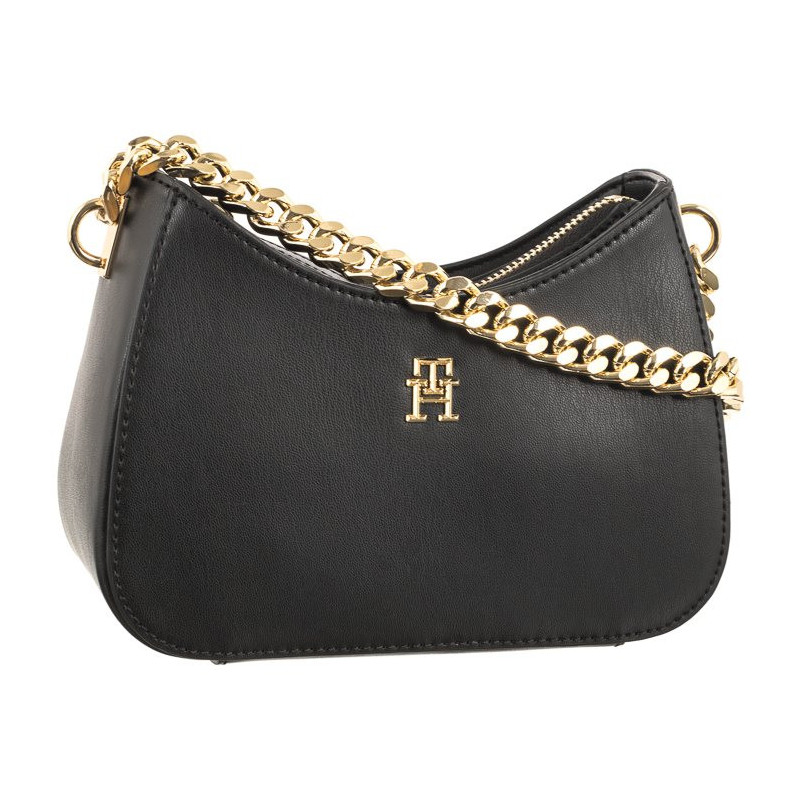 Tommy Hilfiger TH Refined Chain Shoulder Bag AW0AW16079 BDS (TH992-a) handbag