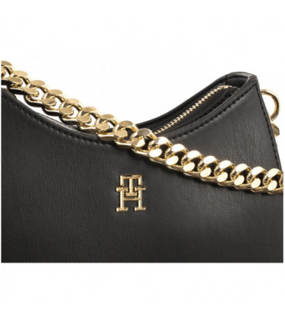 Tommy Hilfiger TH Refined Chain Shoulder Bag AW0AW16079 BDS (TH992-a) handbag